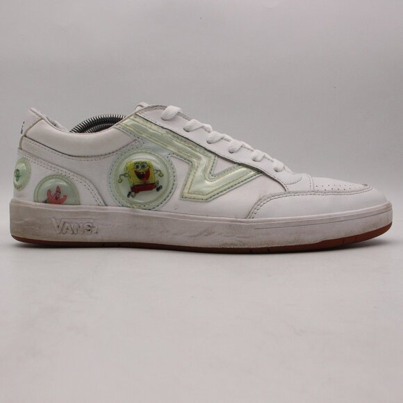 Vans Other - VANS X Lowland CC SpongeBob Bubble Leather Men's Size 12 Casual Sneakers